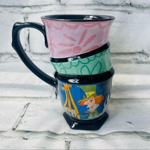 Disney Parks Alice In Wonderland 70th Anniversary Mary Blair Ceramic Tea Cup Mug